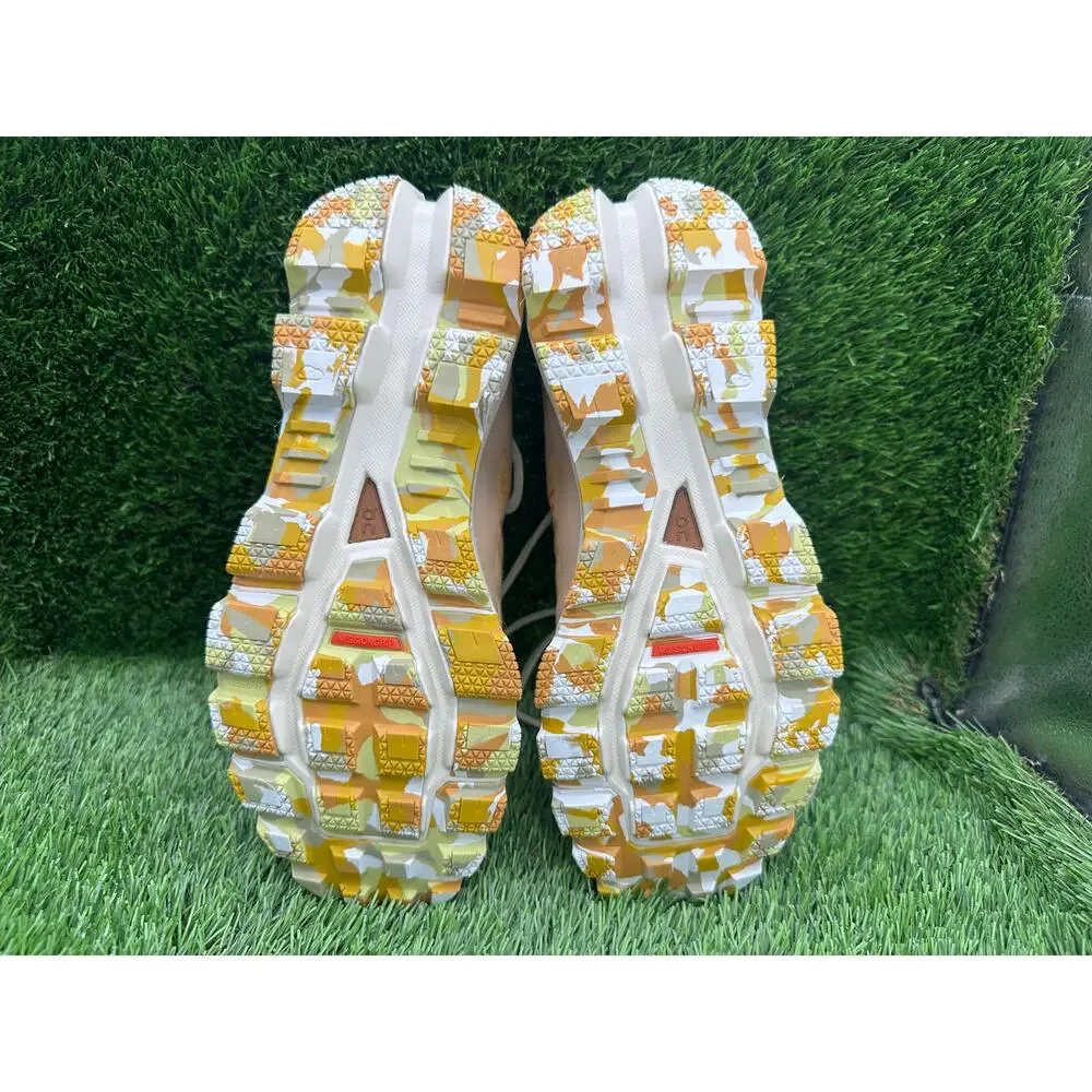 On Running x Loewe Cloudventure 32.98723 Athletic Sneaker Women's 7 Orange Mesh